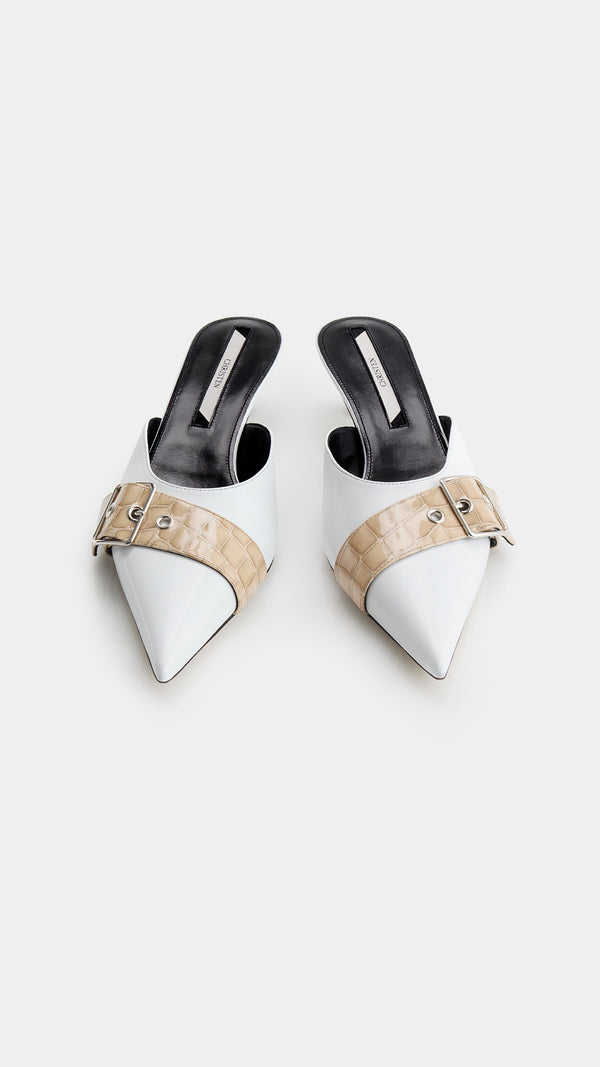 Helix Buckle Mule Helix Buckle Mule
