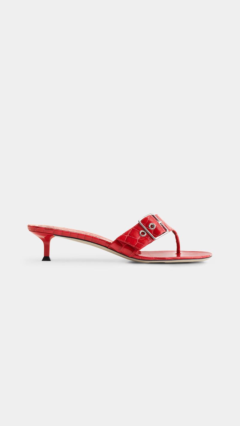 Helix Buckle Sandal