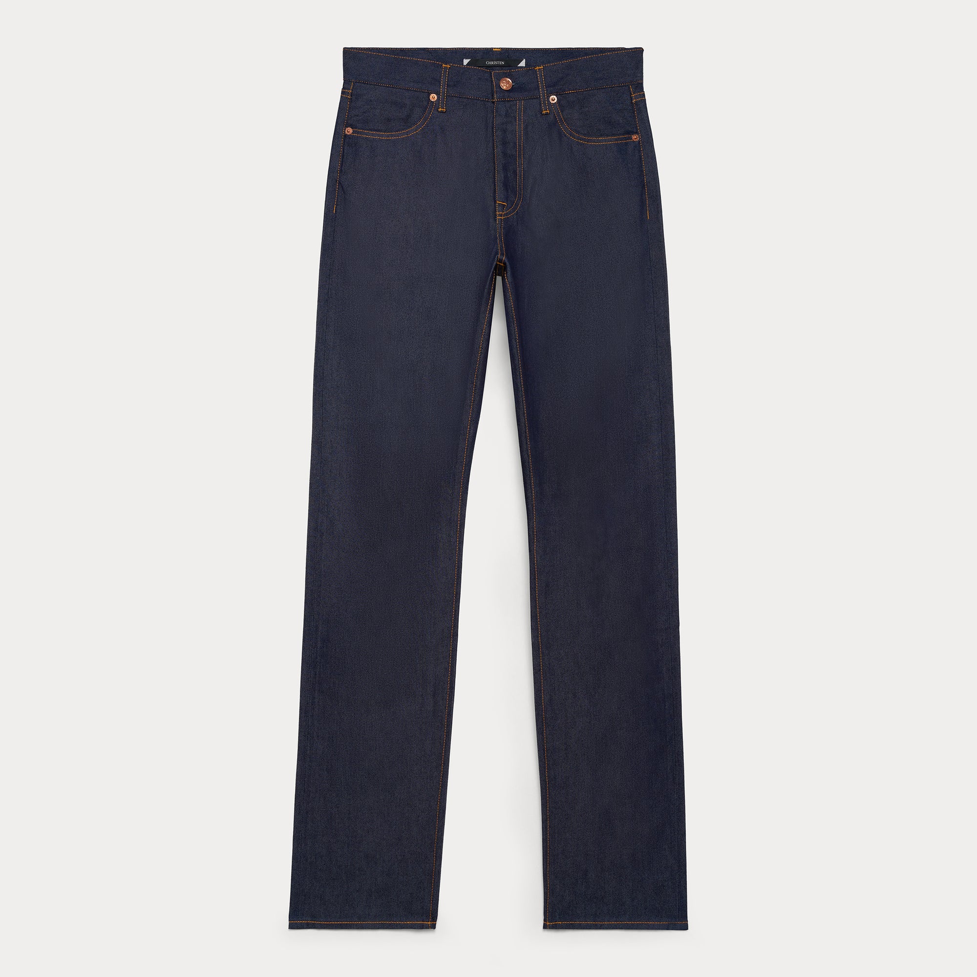 STRAIGHT CUT - SELVEDGE DENIM RAW