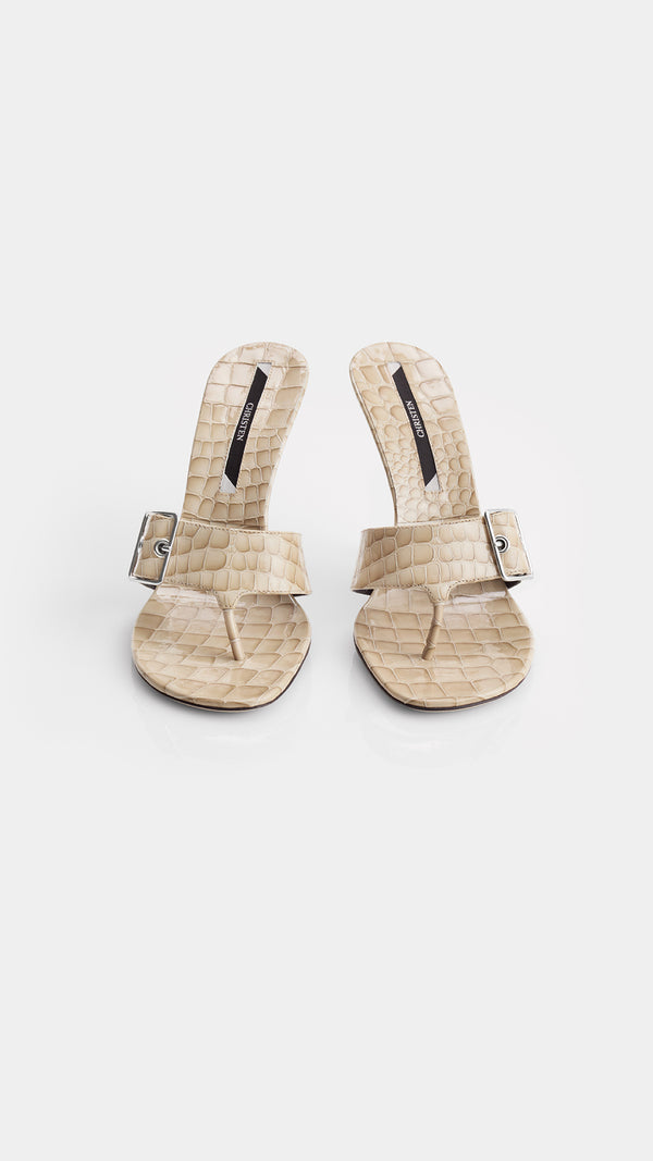 Helix Buckle Sandal