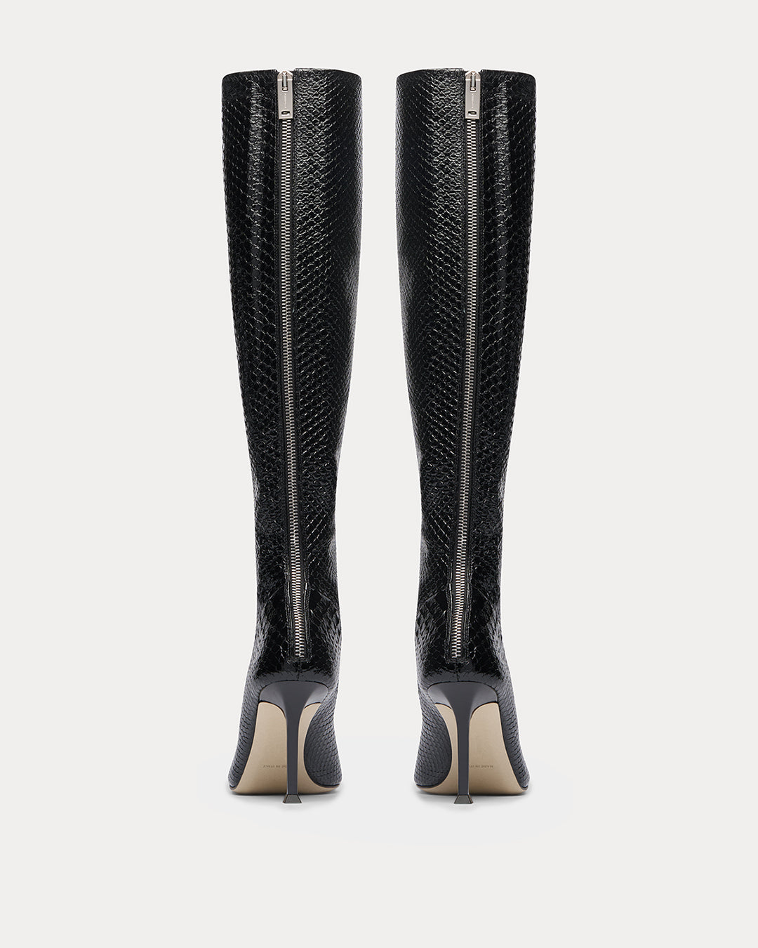HELIX STRETCH KNEE BOOT WITH SECOND-SKIN FIT AND FLARED TIP